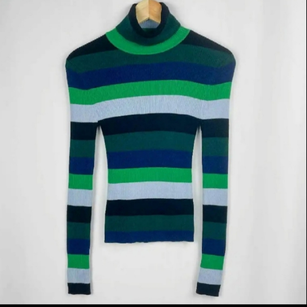 STAUD Striped Sweater - Picture 1 of 6
